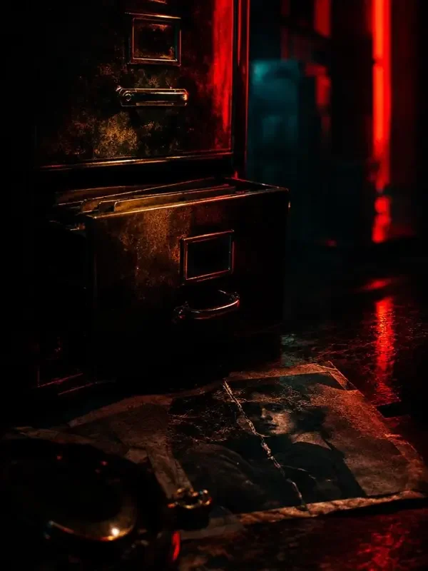 黄果短剧《迷雾档案馆：第七号秘密》短剧封面海报