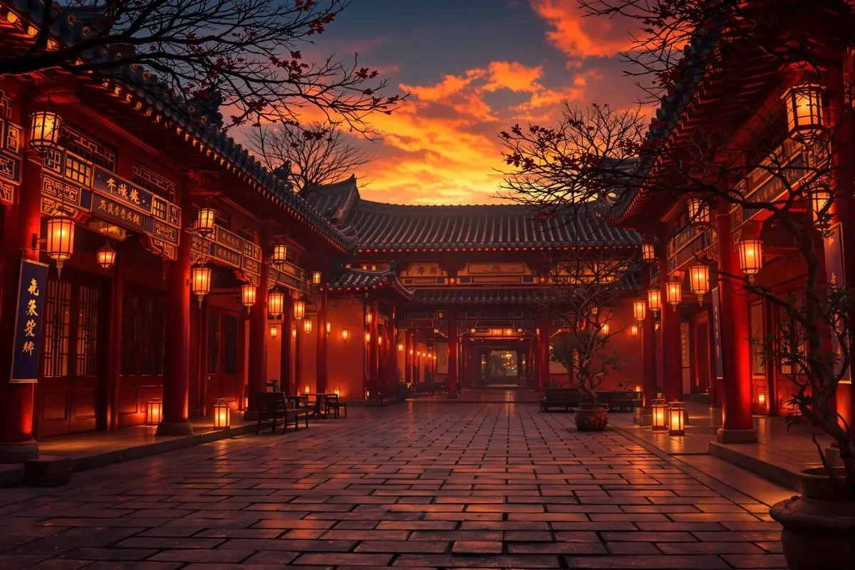 黄果短剧专题《古装女神攻略：凤冠与剑》背景图